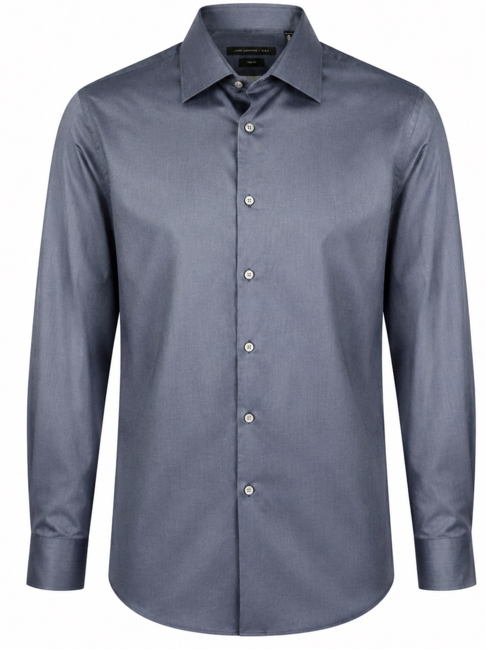 John Varvatos USA Trim Fit Dress Shirt in Navy Blue 16.5 / 34-35